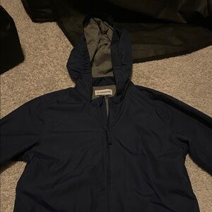 Boy’s Large Navy Windbreaker Jacket